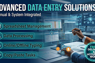 do expert data entry, formatting, and typing