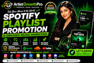 do social media playlist promotion and organic music marketing
