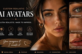 create ultra realistic ai models, influencers and portraits