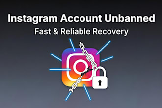 restore instagram page, ig profile unbanning issues