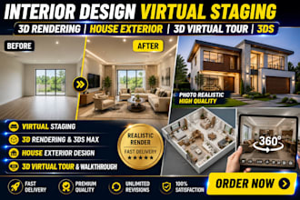 interior design virtual staging 3d rendering house exterior 3d virtual tour 3ds