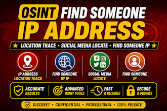 osint find someone,IP address location trace social media locate,find someone IP