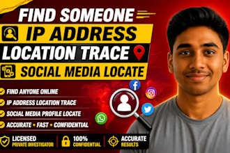 osint find someone,IP address location trace social media locate,find someone IP