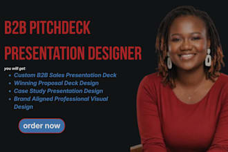 professional b2b sales deck,pitch deck,case study presentation design