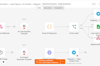 build your n8n ai automation workflow with claude API