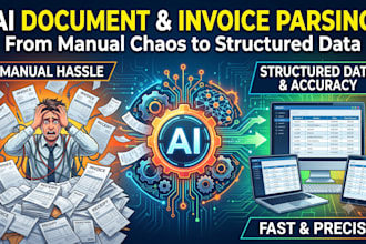 build ai automation to parse documents and invoices
