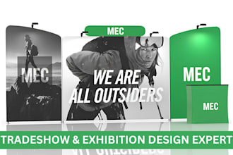 design tradeshow exhibition booth artwork