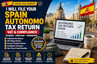 do your spain autonomo tax return vat