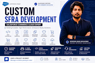 build custom sfra features for salesforce commerce cloud