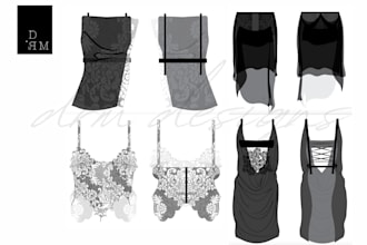 create cad designs for your fashion ideas