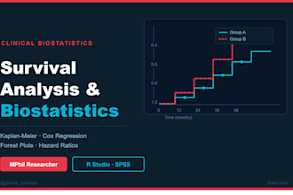perform survival analysis and biostatistics on your clinical data in r
