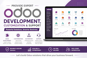 provide expert odoo development, customization, and support