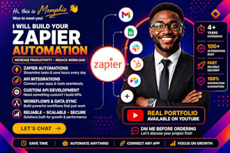 develop zapier automation and api integration