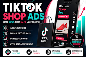 create and manage high converting tiktok shop ads