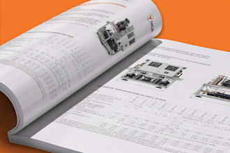 design professional brochures, catalogues and print marketing materials