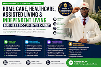 do business documents for independent assisted living group homes adult day care