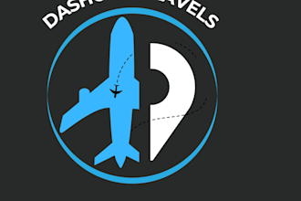 design professional travel agency logo