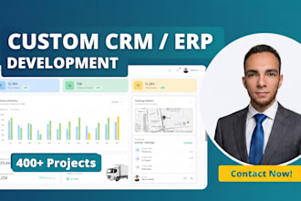 develop a custom CRM in PHP web development