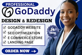 develop godaddy website design redesign godaddy website, godaddy website design