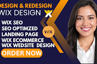 redesign wix website build wix website wix landing page wix blog
