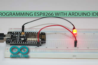 do with arduino, esp8266, esp32 coding and programming