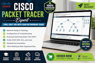 do cisco packet tracer projects, labs, and simulations