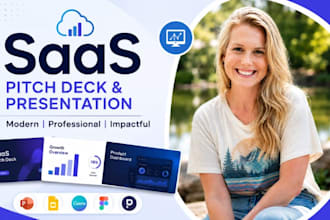 design saas pitch deck, software presentation, technology powerpoint slides