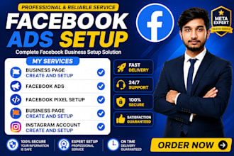 facebook ads business page and meta business manager