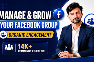 manage and grow your facebook group with engagement