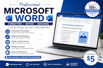 format and design your word documents