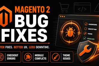 fix magento 2 bugs, errors, checkout and extension issues