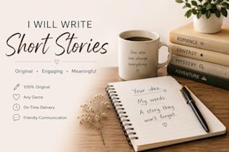 write engaging and creative content for you