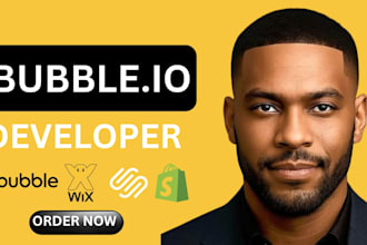 build a custom bubble io web app, expert bubble io developer