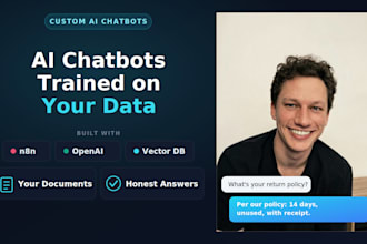 build an ai chatbot trained on your documents and knowledge base