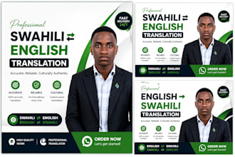 professionally translate english to swahili and swahili to english language