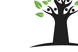 do modern tree logo design for your business