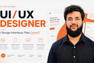 design a high converting startup landing page UI in figma