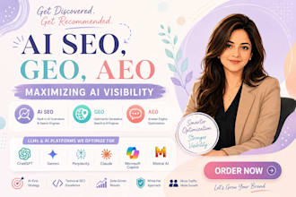 supercharge your online presence with high tech ai SEO GEO aeo llms visibility