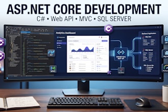 develop custom web application