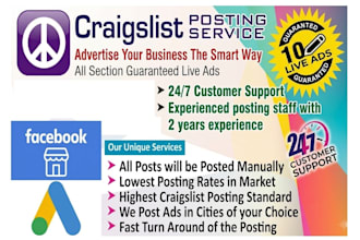 do cl ad posting in all over USA