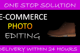 retouch product photos for ecommerce