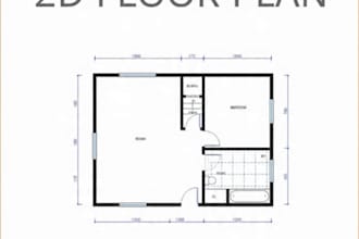 design professional 2d architectural floor plans in autocad