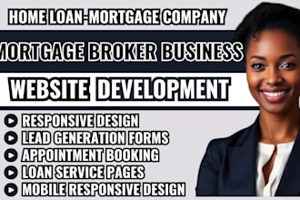 mortgage broker business website, mortgage website, mortgage company website