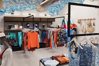 create a retail store interior design