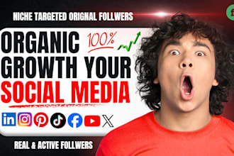 grow your social media with super fast organic growth and pro