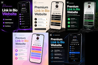 build a premium custom link in bio website