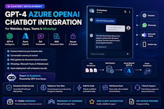 integrate azure openai chatbot into your website app or teams