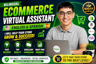 your virtual assistant in ecommerce in english and spanish