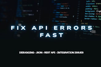 fix API errors and integration issues