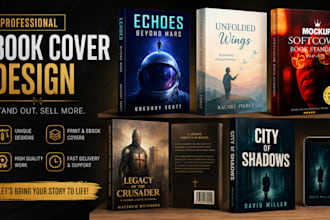 do, fix book cover design, fantasy cover, scifi cover, kdp cover, book cover art